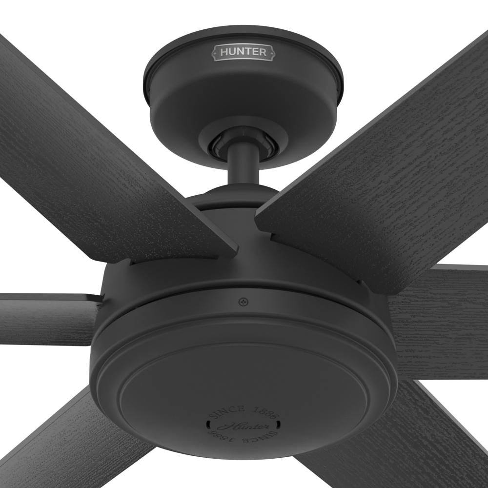 Hunter JETTY 51731 Fan Casual - Matte Black