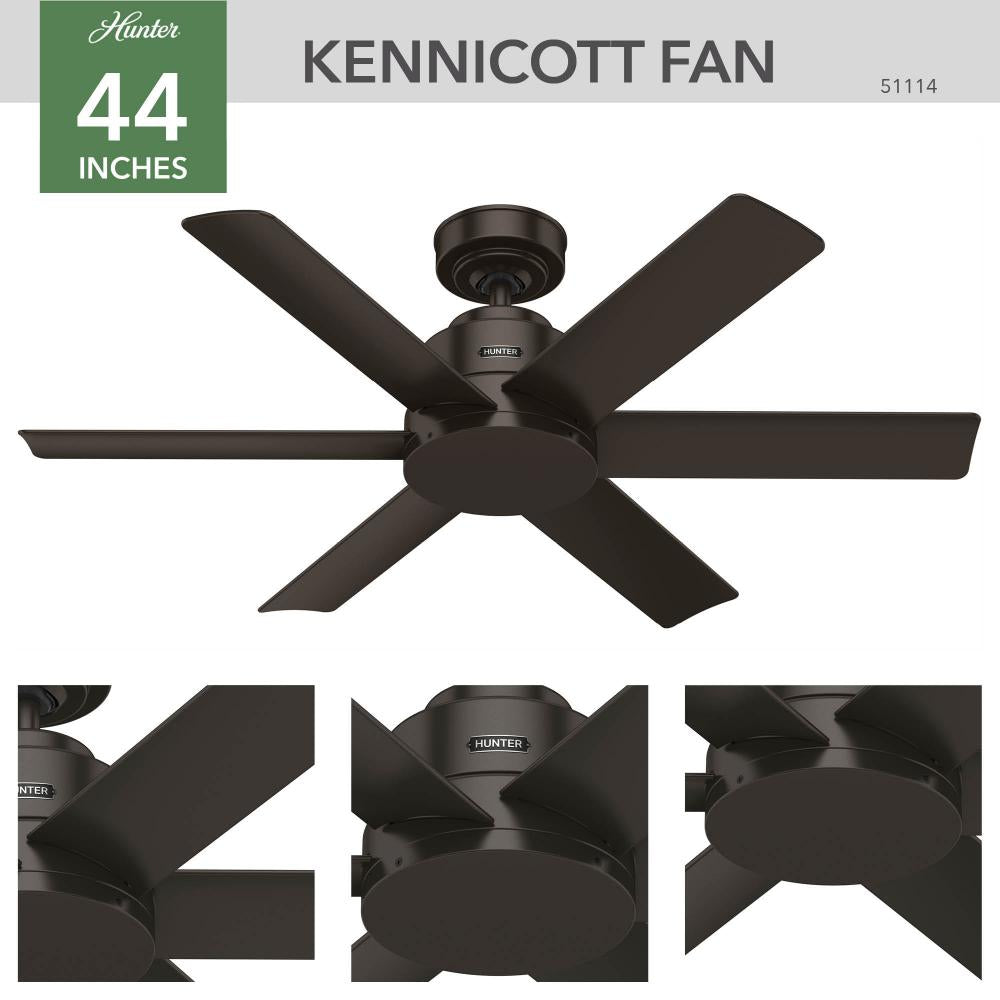 Hunter KENNICOTT 51114 Fan Casual - Premier Bronze