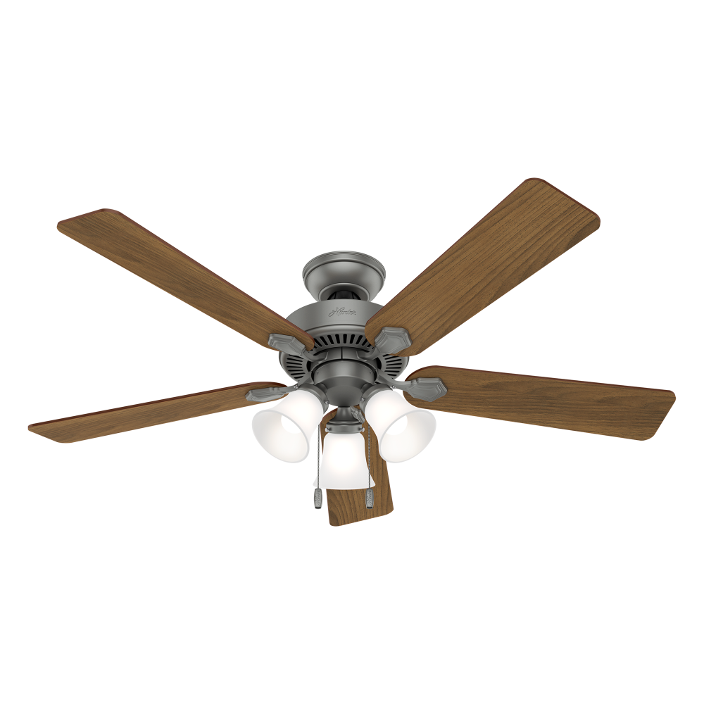 Hunter SWANSON 50894 Fan Casual - Matte Silver