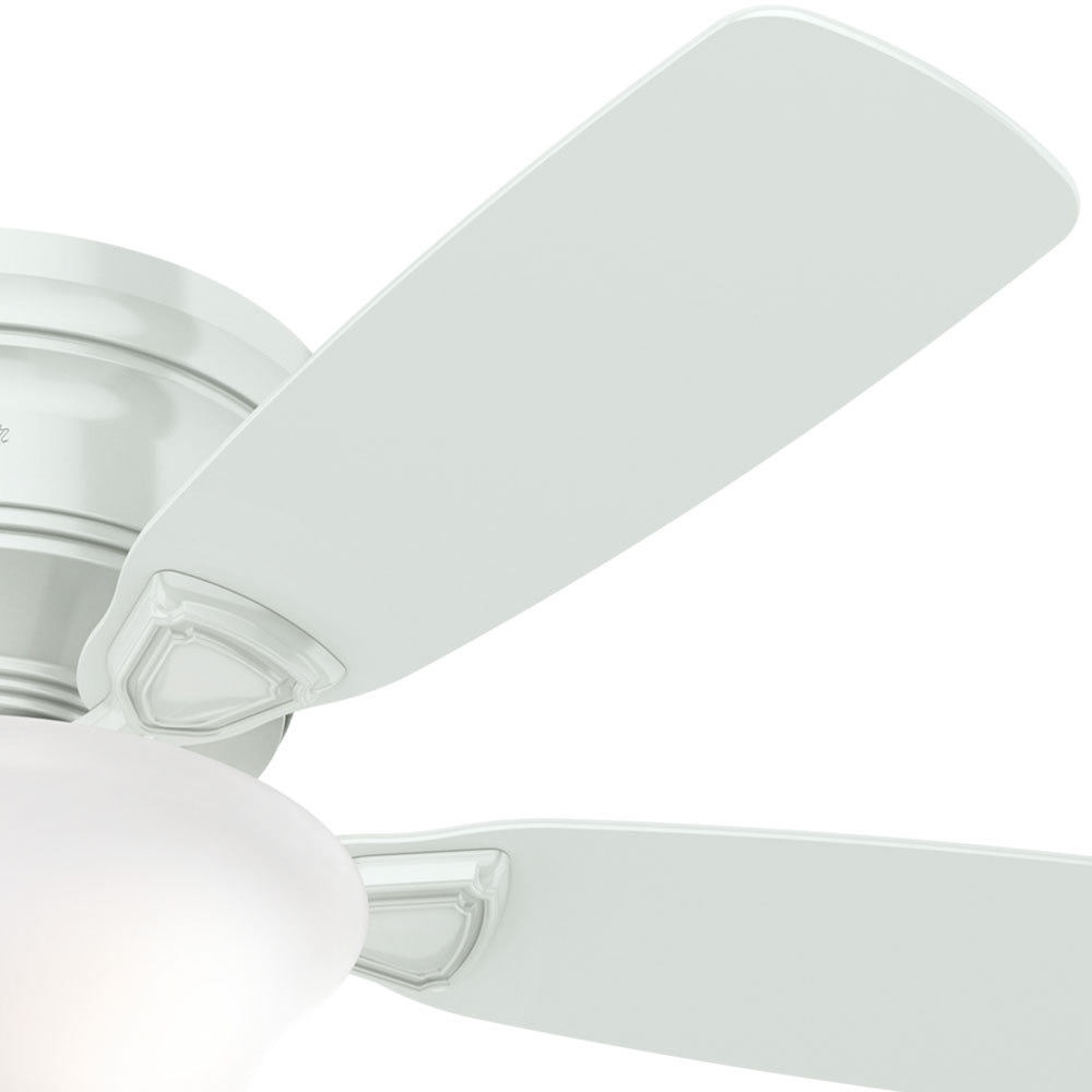 Hunter LOW PROFILE 52062 Fan Traditional - White