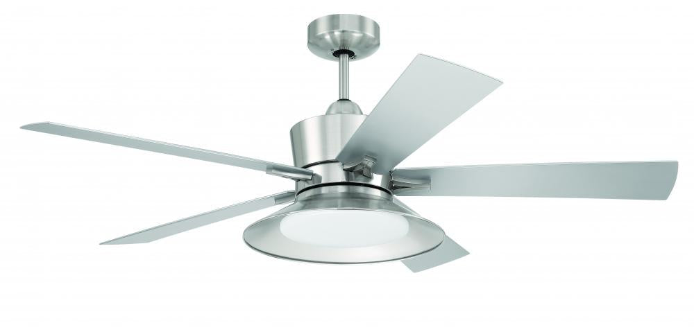 Craftmade TOPPER TOP52BNK5 Fan - Brushed Polished Nickel