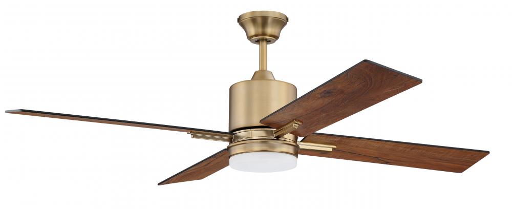 Craftmade TEANA TEA52SB4 Fan Transitional - Satin Brass