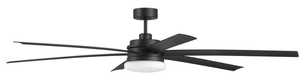 Craftmade CHILZ CLZ72FB6 Fan - Flat Black