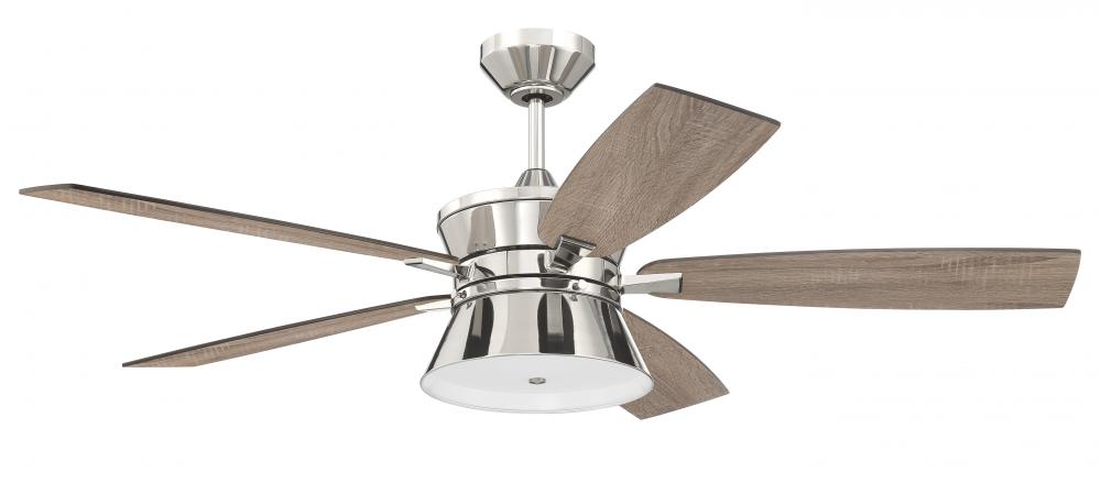 Craftmade DOMINICK DMK52PLN5 Fan - Polished Nickel