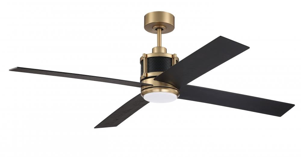 Craftmade GREGORY GRG56SBFB4 Fan - Satin Brass