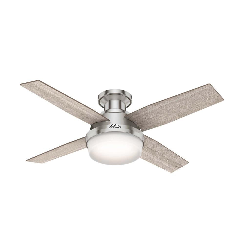 Hunter DEMPSEY 50282 Fan Modern - Brushed Nickel