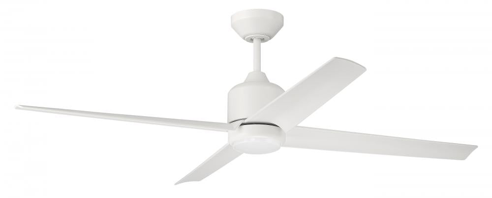 Craftmade QUELL QUL52W4 Fan Contemporary - White