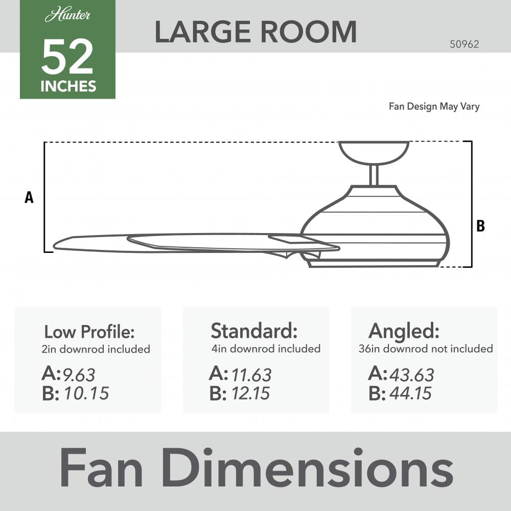 Hunter MOSLEY 50962 Fan Industrial - Premier Bronze