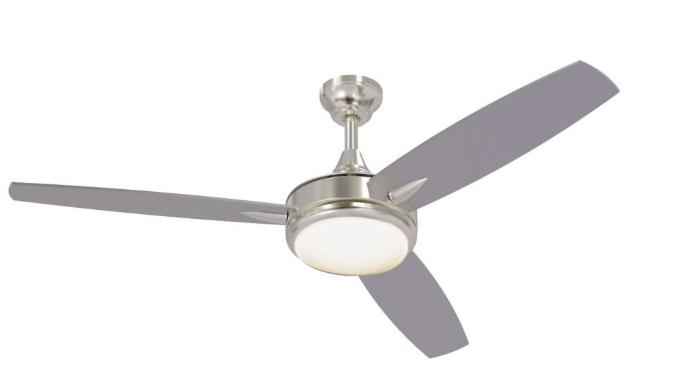 Craftmade TARGAS 52&#34; TG52BNK3-52BN Fan Contemporary - Brushed Polished Nickel