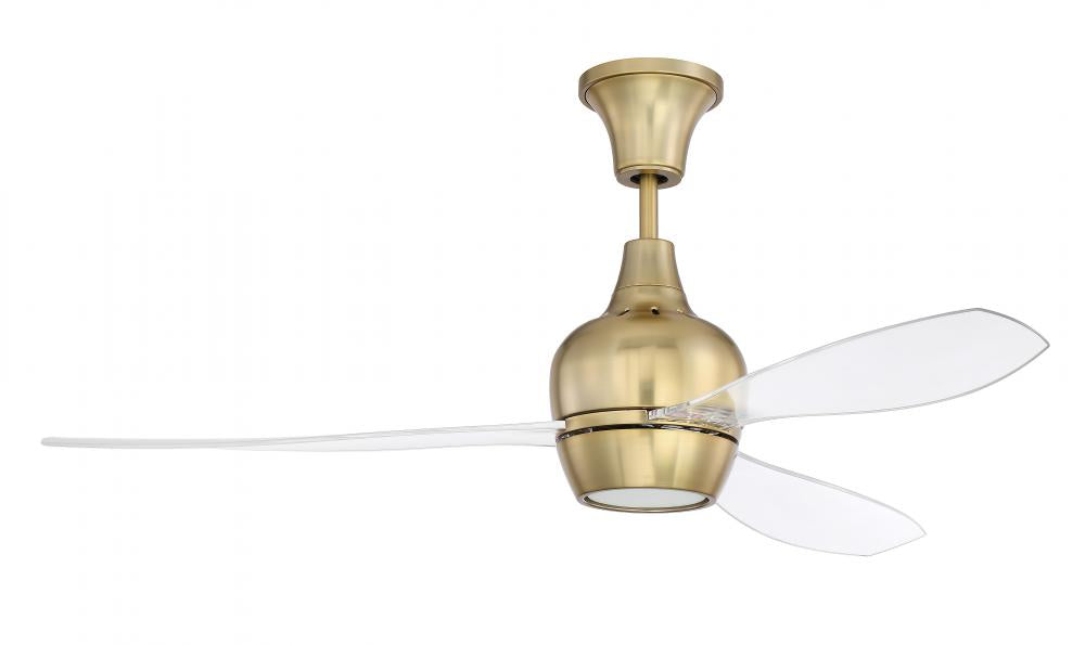 Craftmade BORDEAUX BRD52SB3 Fan Contemporary - Satin Brass