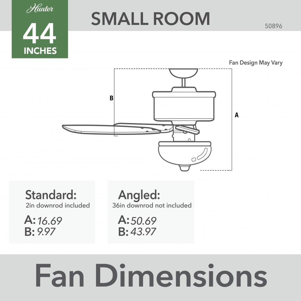 Hunter SWANSON 50896 Fan Casual - New Bronze