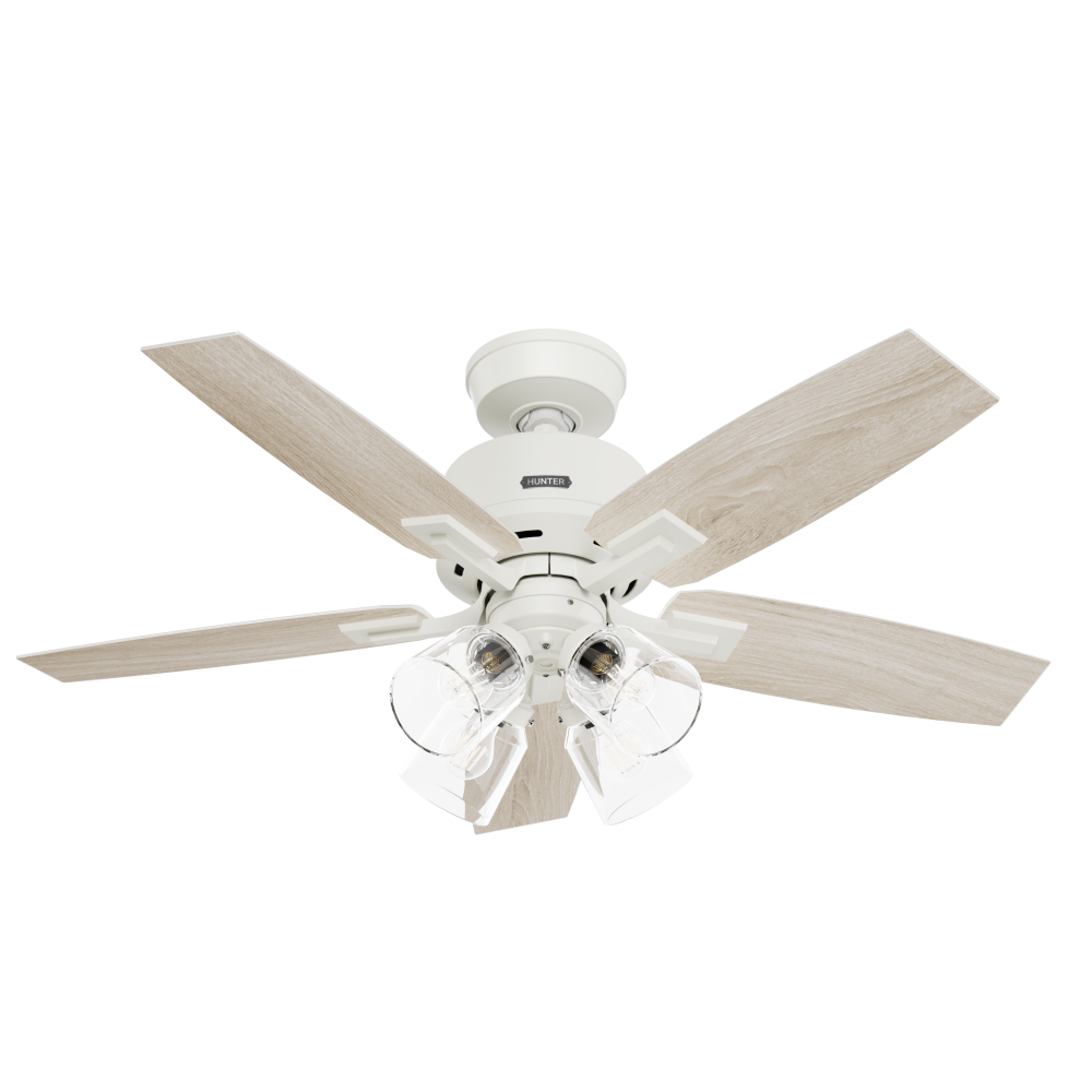 Hunter GATLINBURG 52426 Fan Casual - Matte White