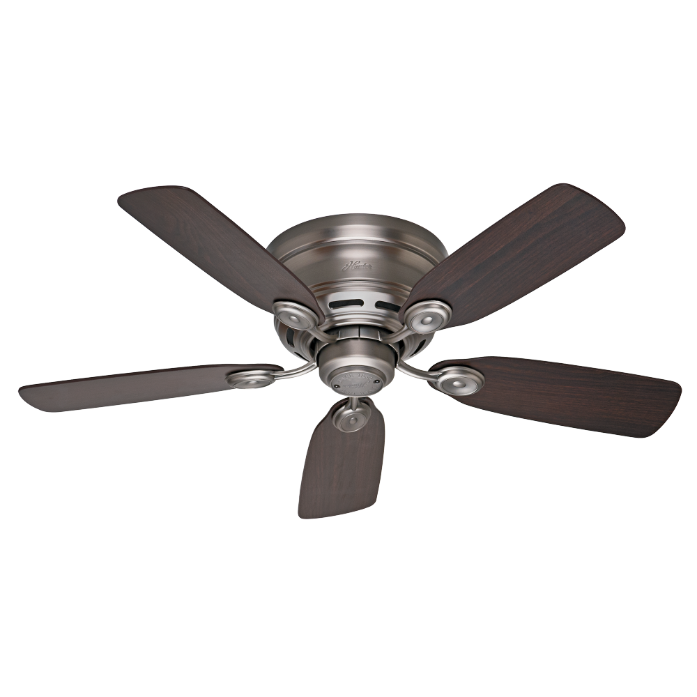 Hunter LOW PROFILE 51060 Fan Traditional - Antique Pewter