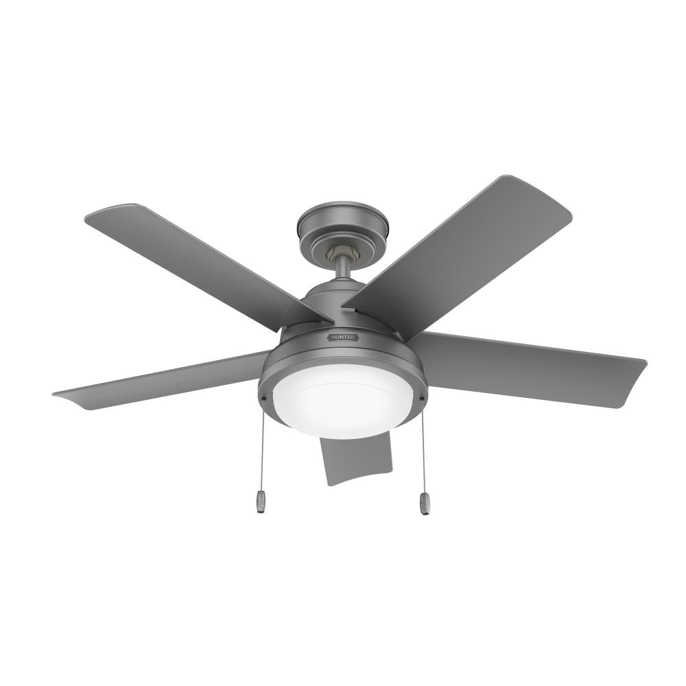 Hunter SEAWALL 51440 Fan Traditional - Matte Silver