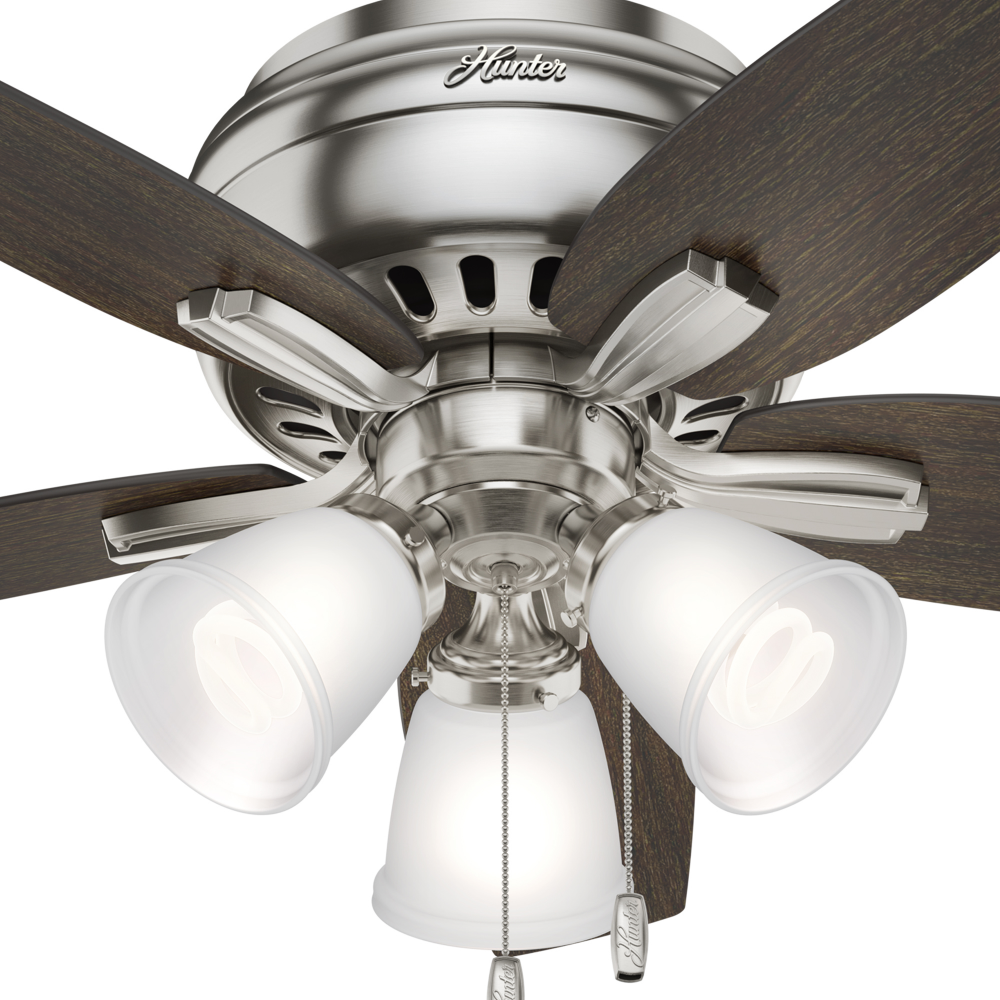 Hunter NEWSOME 51079 Fan Traditional - Brushed Nickel