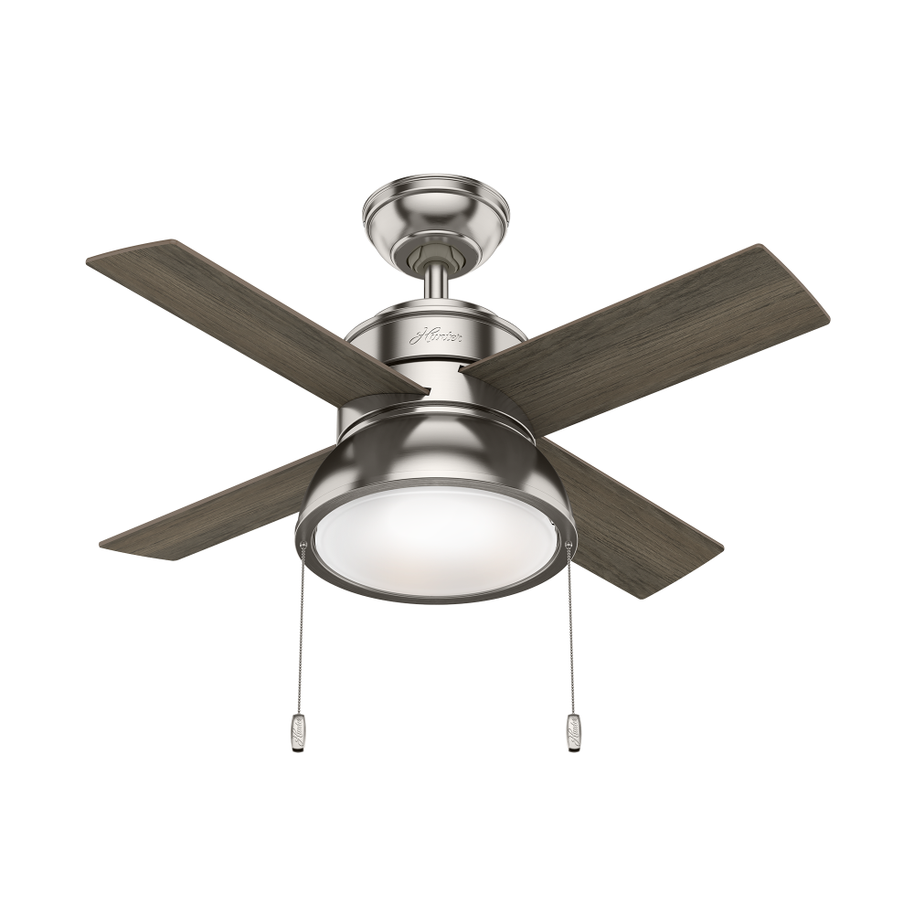 Hunter LOKI 51040 Fan Casual - Brushed Nickel