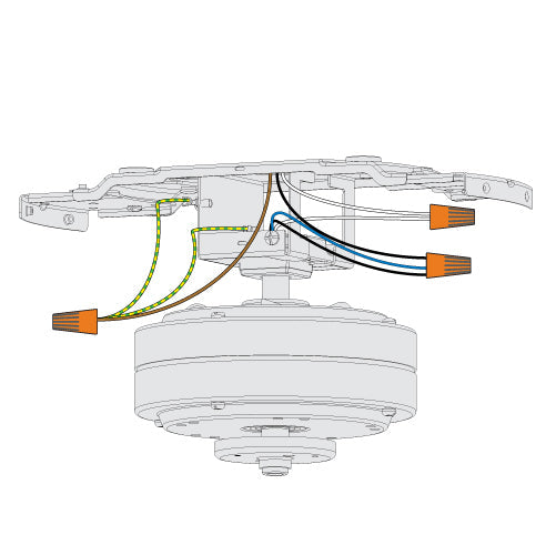 Casablanca Fan Company DURANT 54103 Fan - Snow White