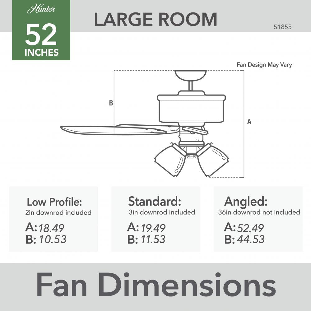 Hunter HARTLAND 51855 Fan Casual - Matte Silver