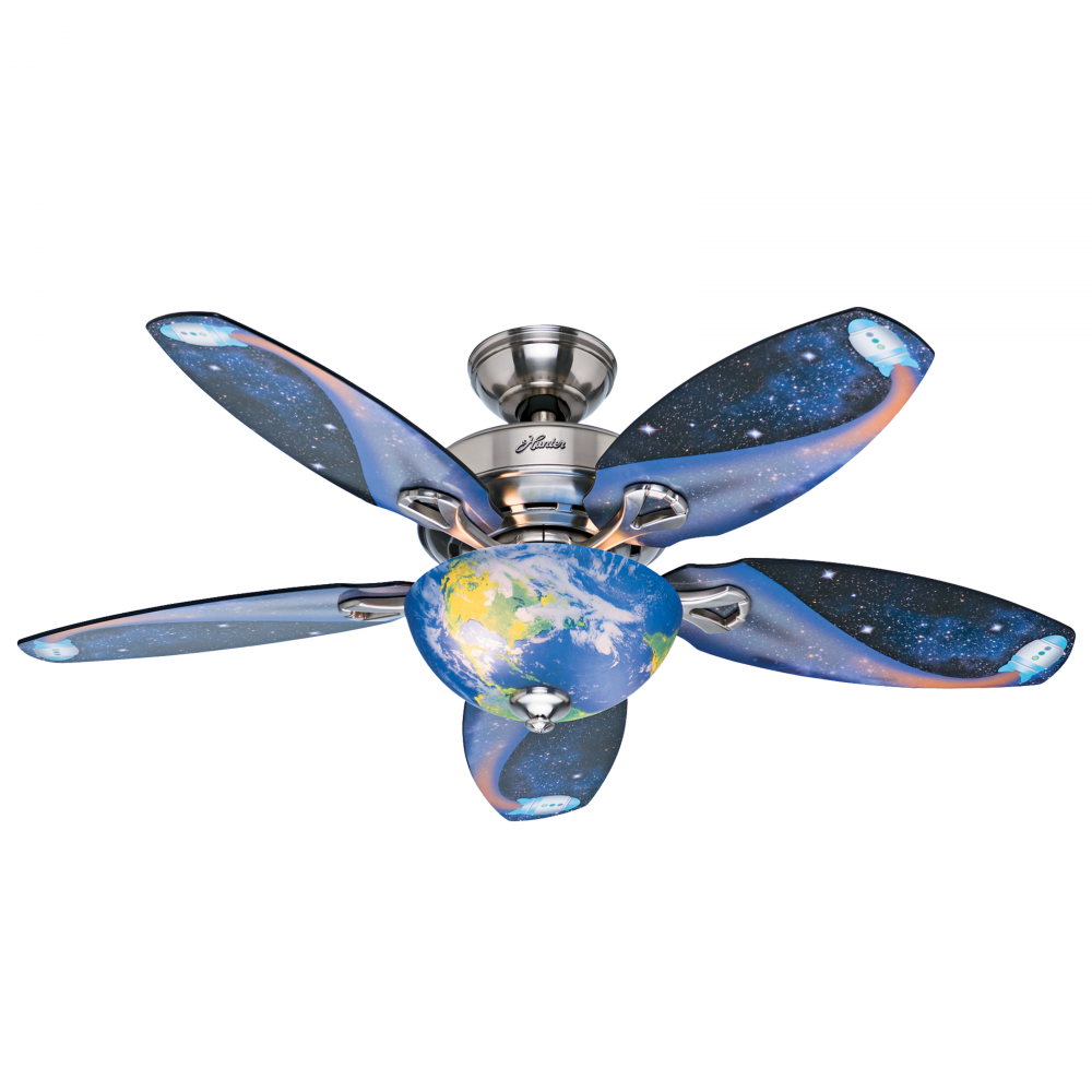 Hunter DISCOVERY 52298 Fan Transitional - Brushed Nickel