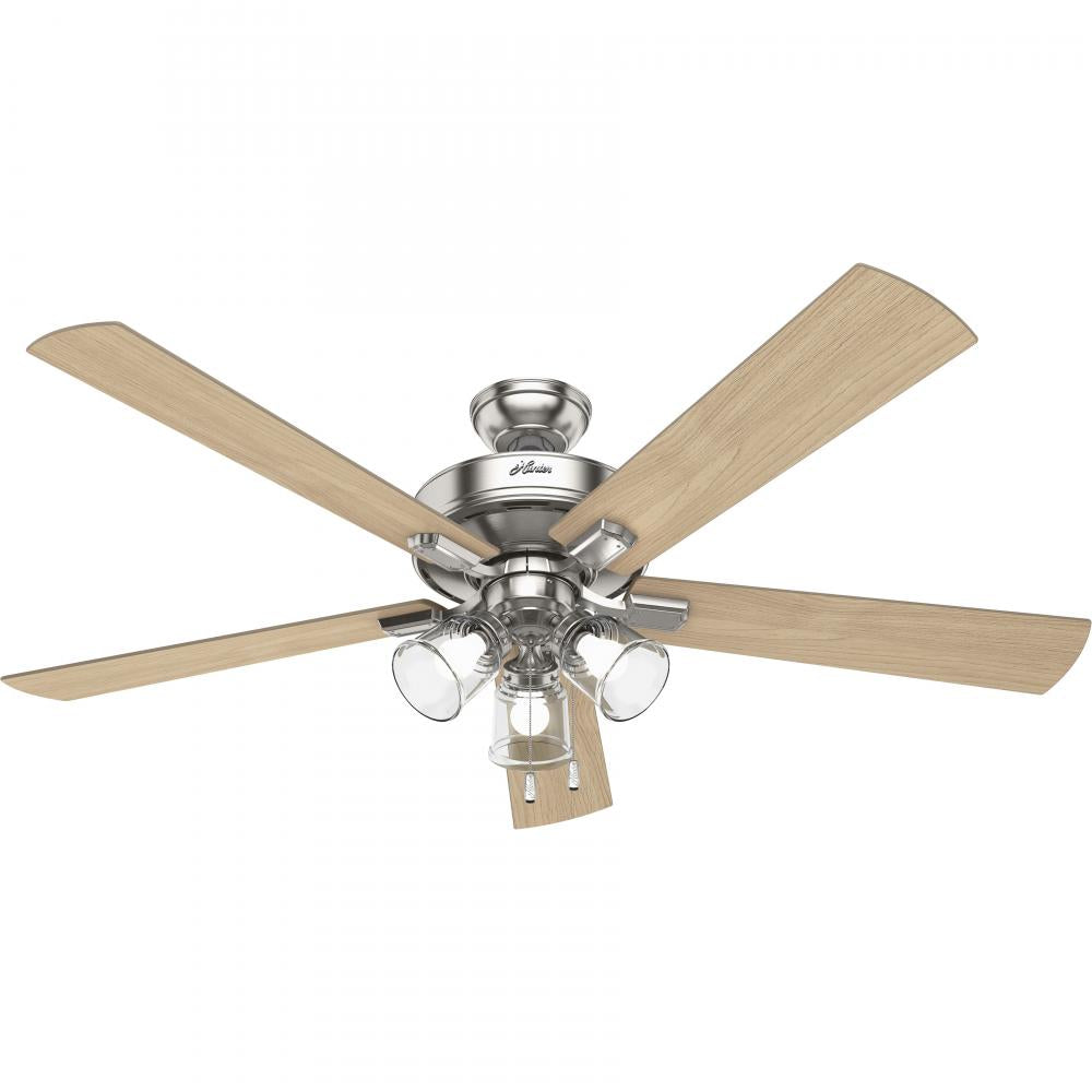 Hunter CRESTFIELD 51097 Fan Casual - Brushed Nickel