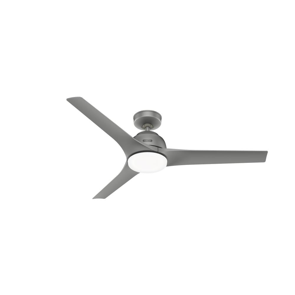 Hunter GALLEGOS 51586 Fan Modern - Matte Silver