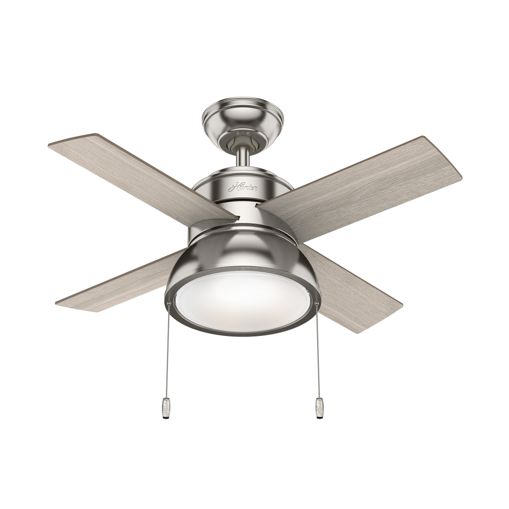 Hunter LOKI 51040 Fan Casual - Brushed Nickel