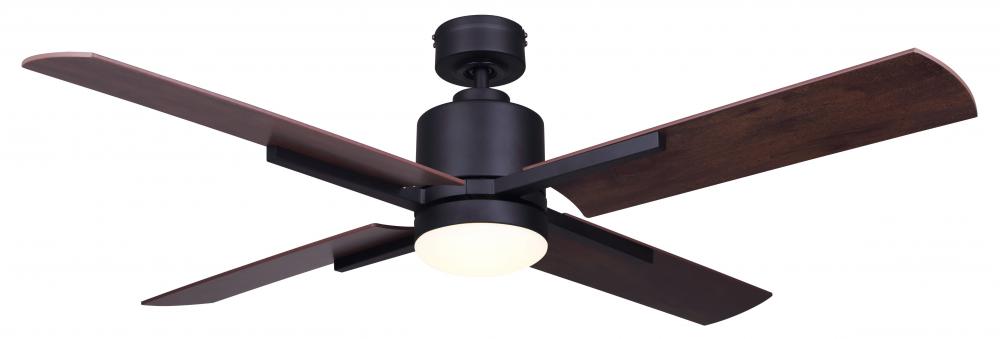 Canarm CF52LOX4BK Fan Transitional - Matte Black