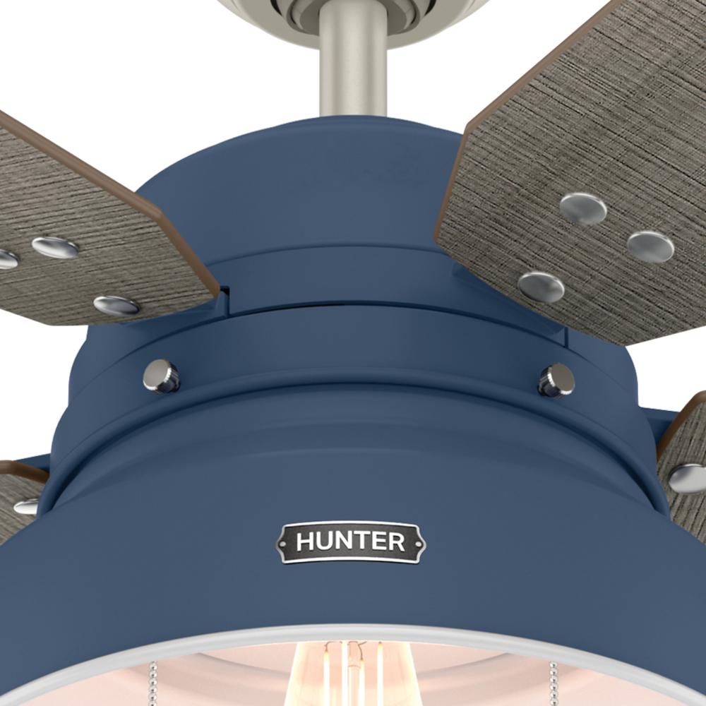 Hunter MILL VALLEY 50252 Fan Country Rustic - Indigo Blue