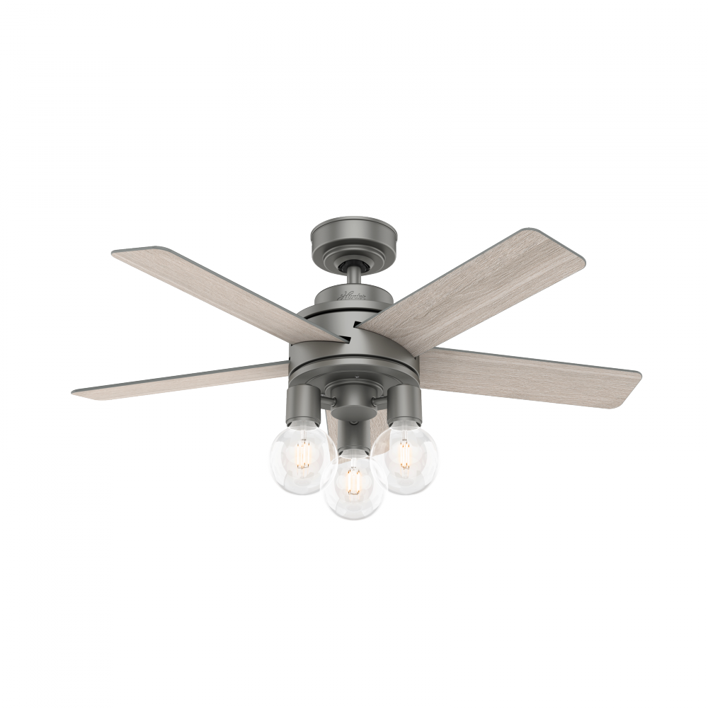 Hunter HARDWICK 50597 Fan Casual - Matte Silver